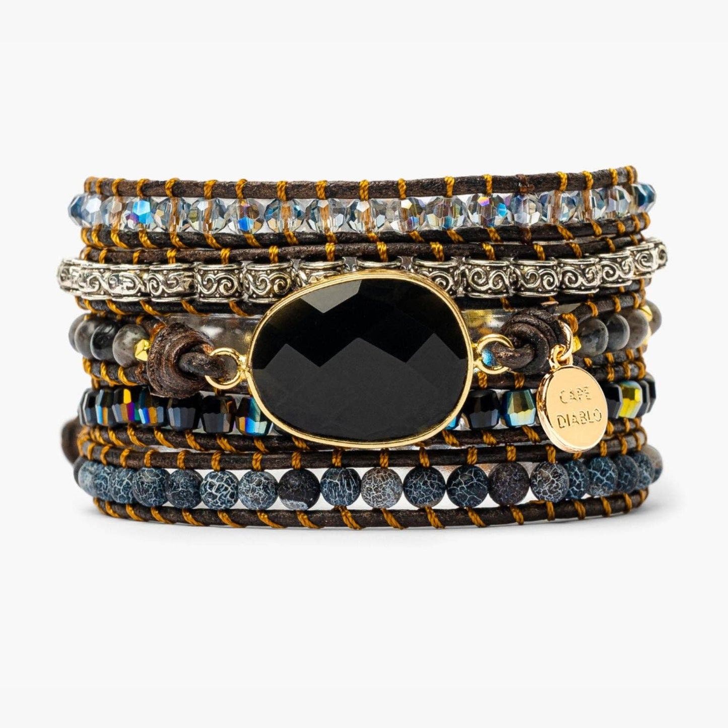 ONYX MOONLIGHT WRAP BRACELET