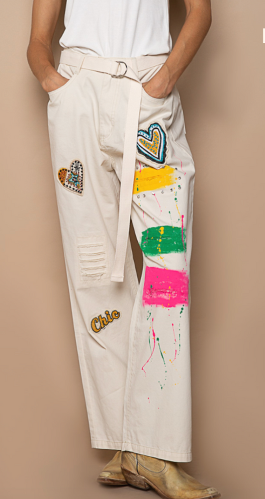 PATCH  ARTWORK PANTS