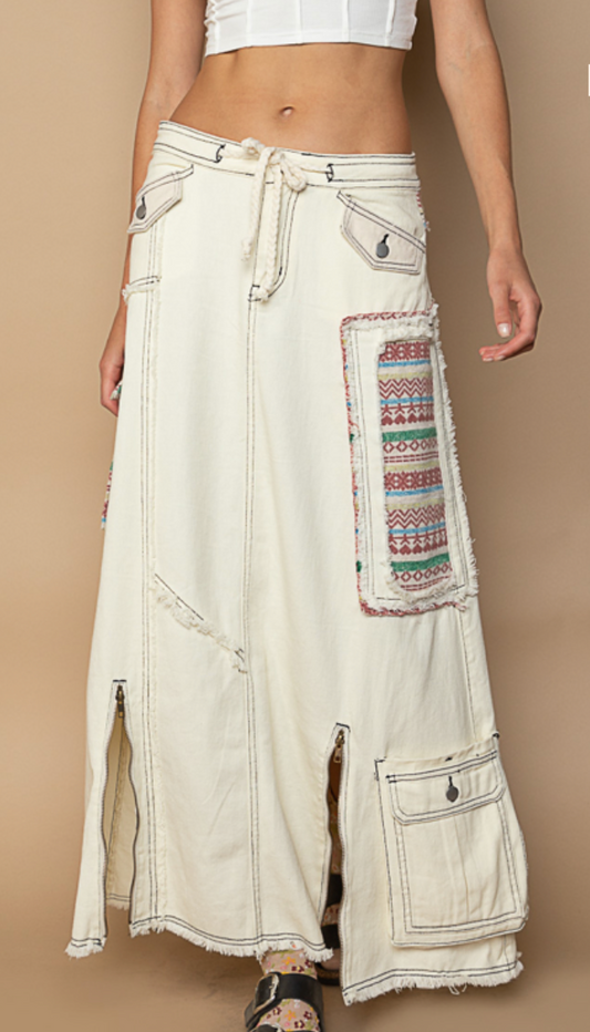 CARGO LONG SKIRT