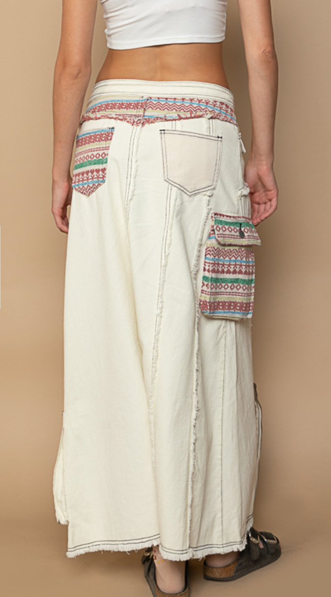 CARGO LONG SKIRT