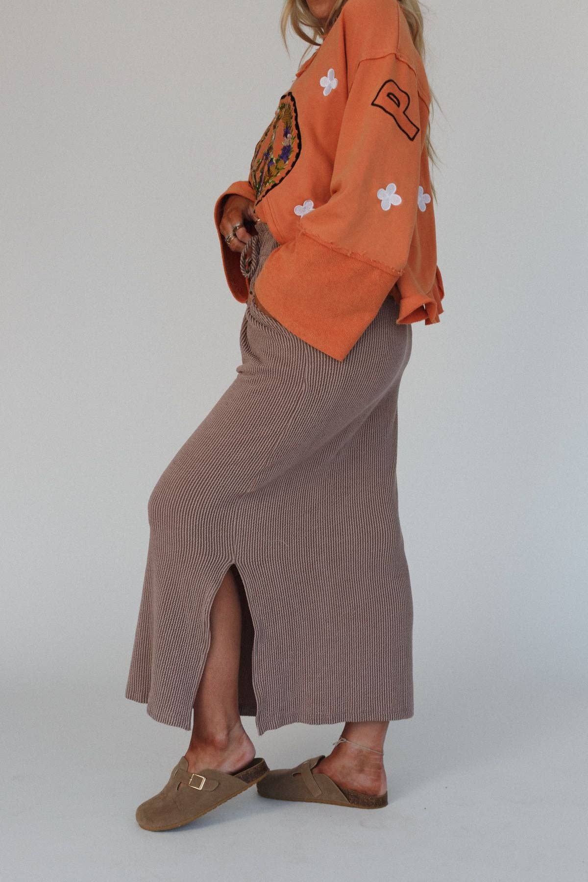 DESERT ROSE MAXI SKIRT